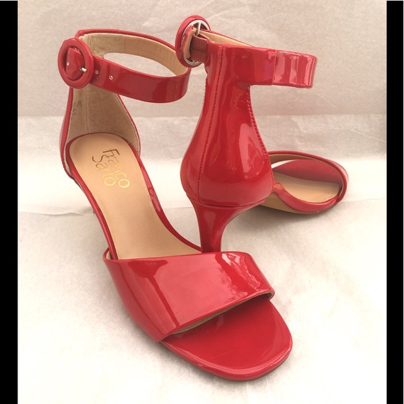 franco sarto red heels
